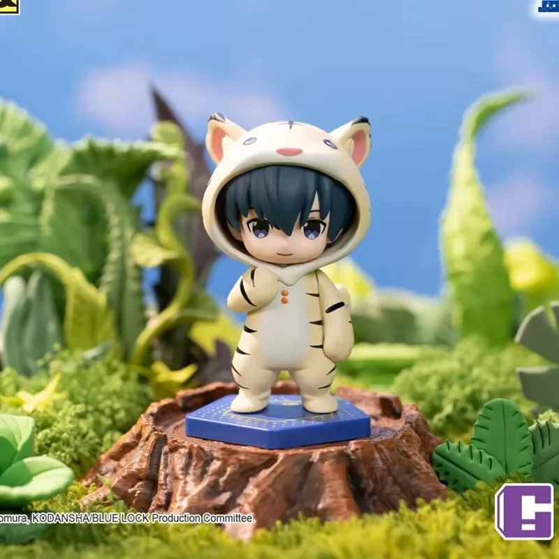 

Blue Lock Forest Onesie Series Blind Box Mini Anime Figurines Animal Cosplay Desktop Decor Collectibles For Anime Fans