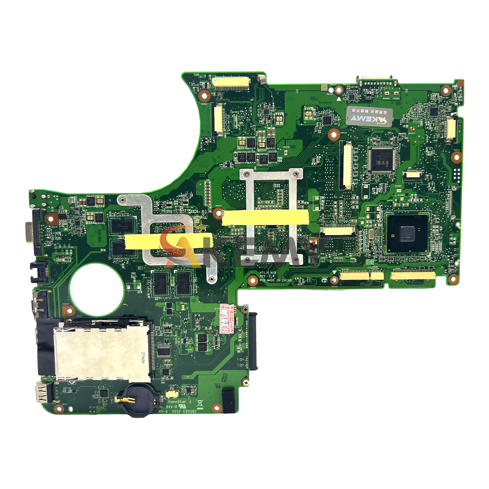 N71JA Laptop Motherboard For ASUS ROG N71JQ N71J N71JA Notebook Mainboard This item is in stock 100% tests OK fast shipping