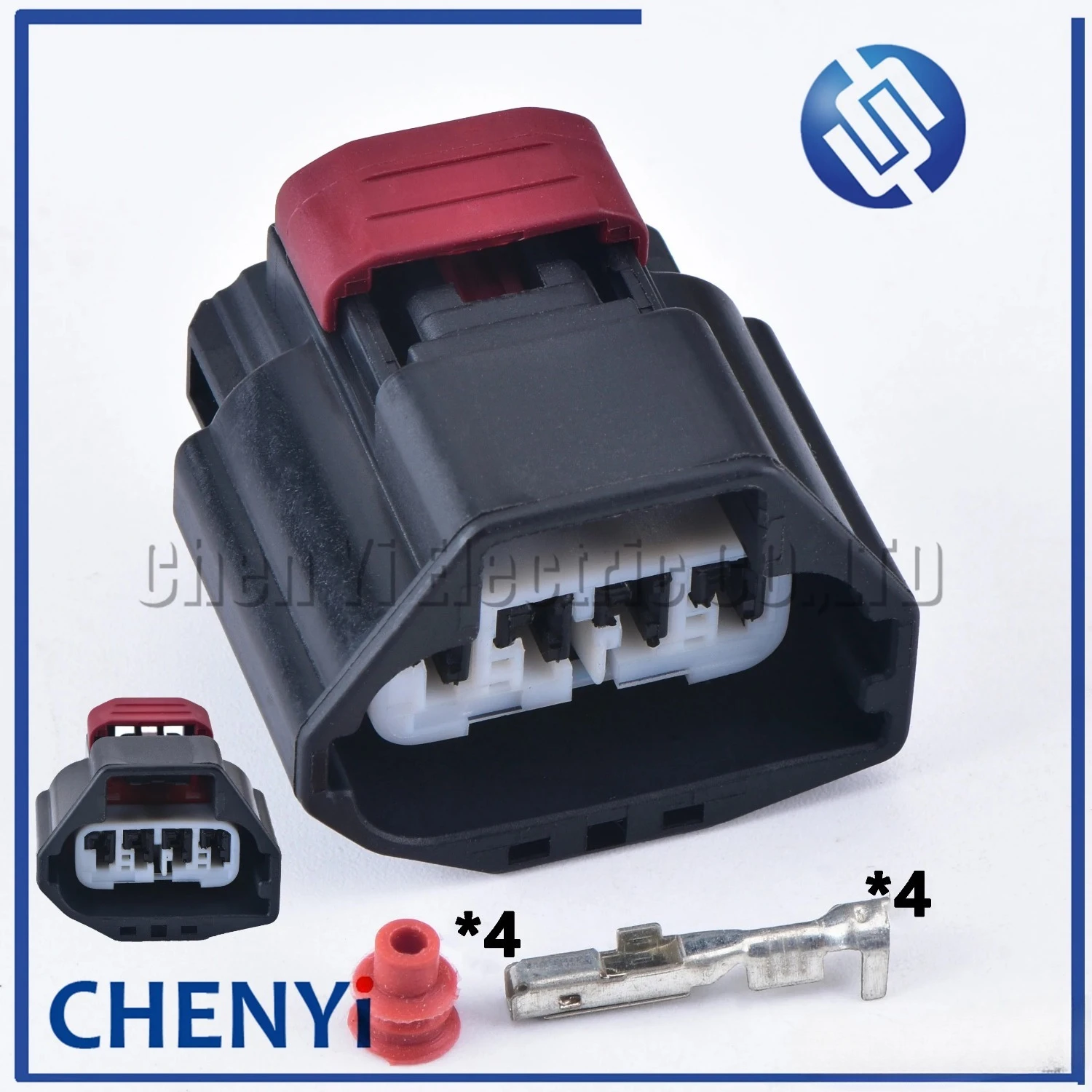 1 set 4 Pin auto waterproof ETC Throttle Control connector intake air pressure sensor socket 7283-5885-30 for ford focus mondeo