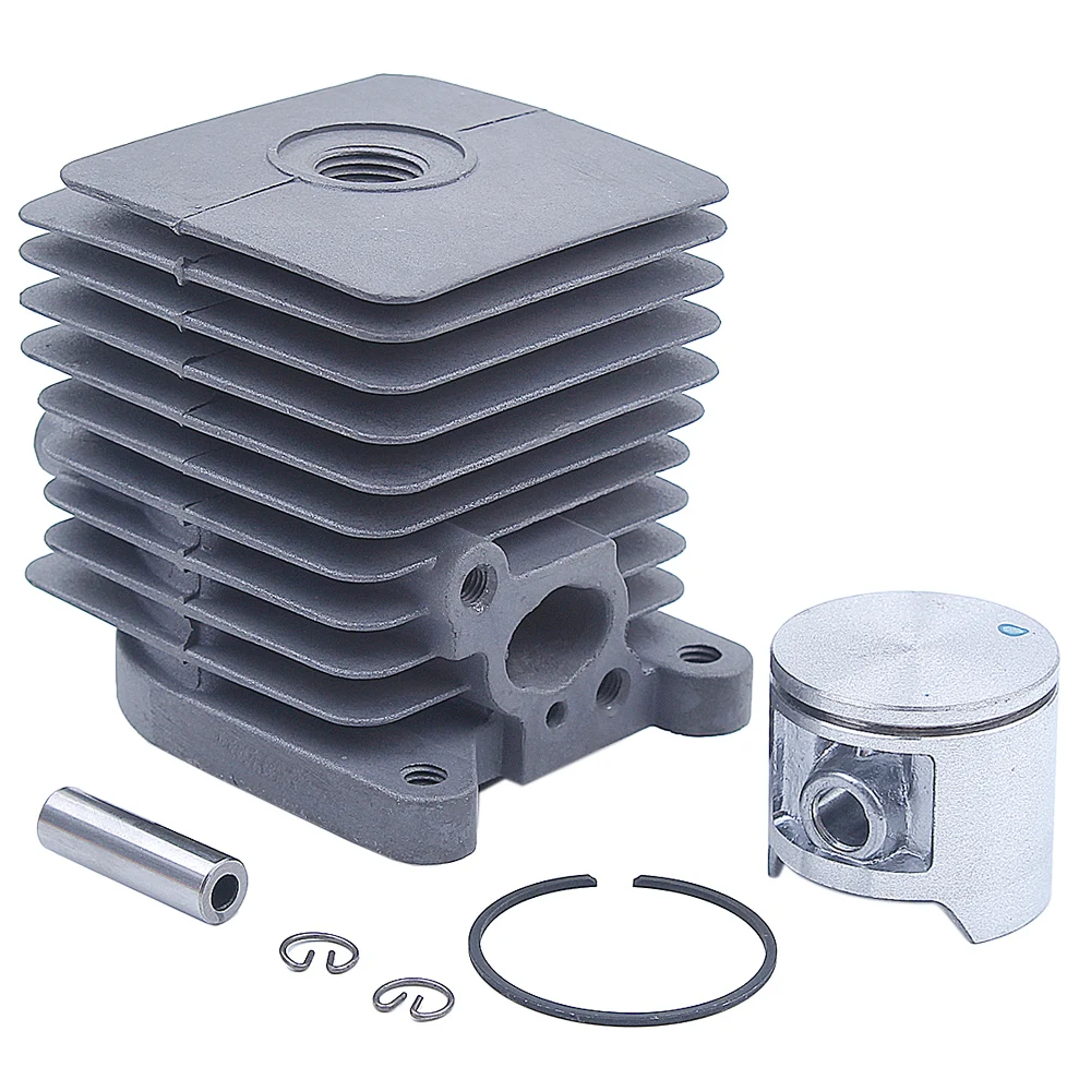 Cylinder Assy 33.5MM For Homelite S25 ST155 ST175 ST185 ST285 ST385 ST485 2T 25CC Cylinder Kit W/ Piston Ring Pin Clips Assembly