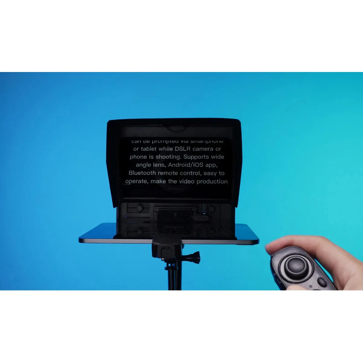 FEELWORLD TP10 Portable 10 Inch Folding Teleprompter Up 11