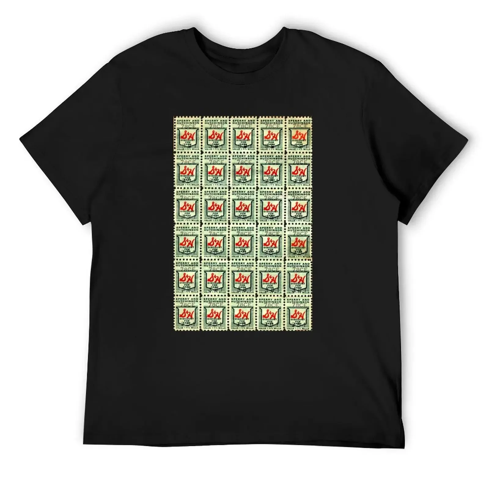 

S&H GREEN STAMPS T-Shirt animal prinfor boys anime clothes shirts graphic croswit shirt man mens clothes