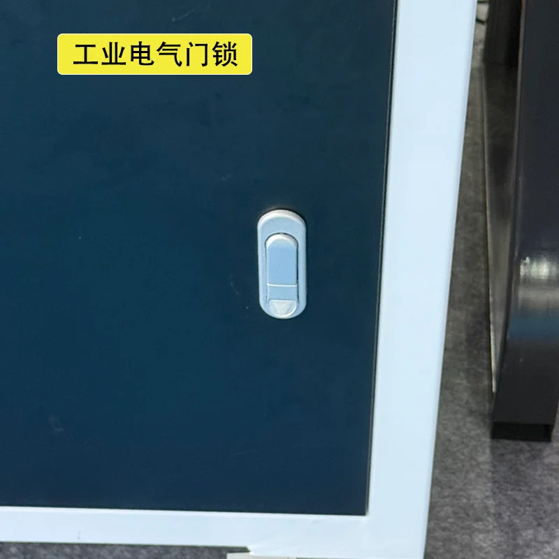 

Industrial Zinc Alloy Flat Lock Handle for Cabinet Door Rotating Panel Lock Secure Storage Equipment