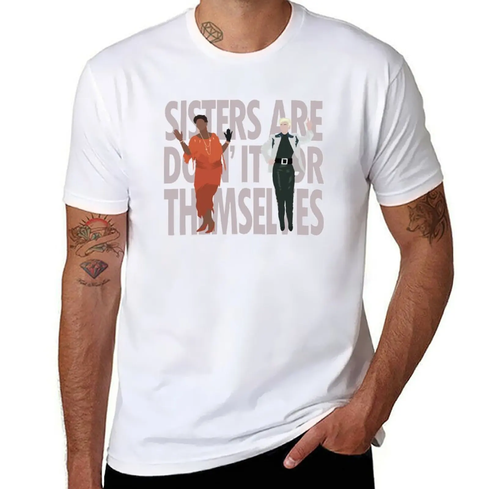 

Annie & Aretha - Sisters Are Doin' It For Themselves T-Shirt man tshirt t shirt man cotton T-Shirt