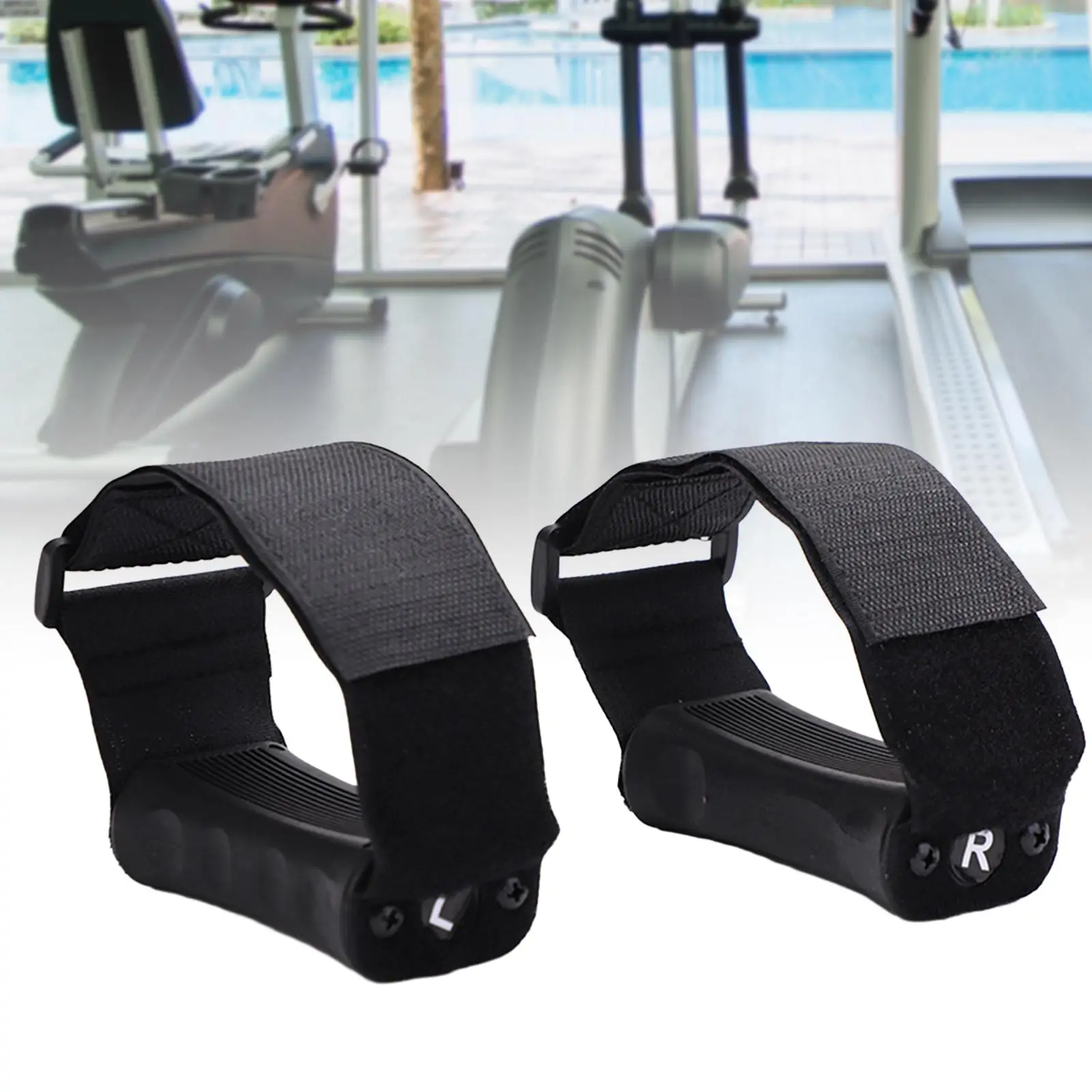 2 Pieces Exercise Bike Pedals Fitness Equipment Replacement Nonslip Bicycle Pedals for Stationary Bike Accessory