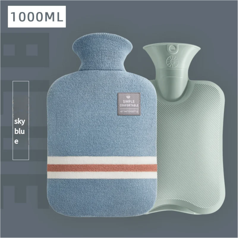 Hot Water Bottle Filled with Water for Women Large Hot Compress Belly Warmer Small Portable Water Filled Hand Warmer flushing image 6
