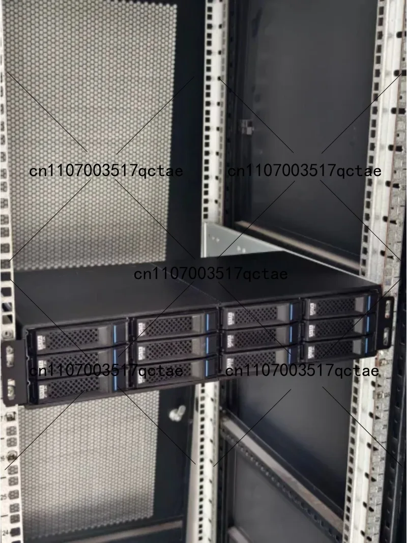 12-Disk Hard Disk Expansion Cabinet External Storage Box Nas 12G Backplane Can Be Connected in Series with Multiple Cages