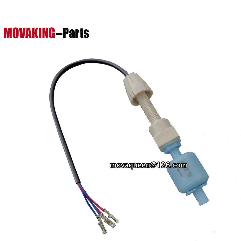 Ice Machine Accessories  Blue 4-Wires Water Level Float Sensor For JINSONG LAUD Snooker A1000-WEC Ice Maker Replacement