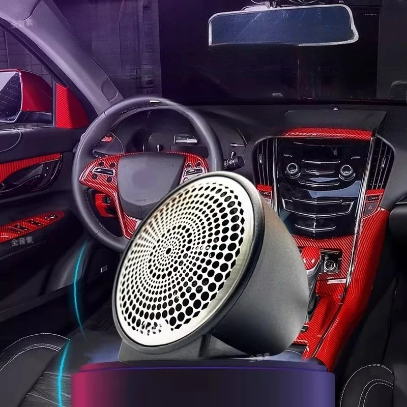 HIFi Car Audio Modification Speaker Mounted 3 Division Frequency No Reverse Molding 3-inch Center Mounted Fever Surround Sound