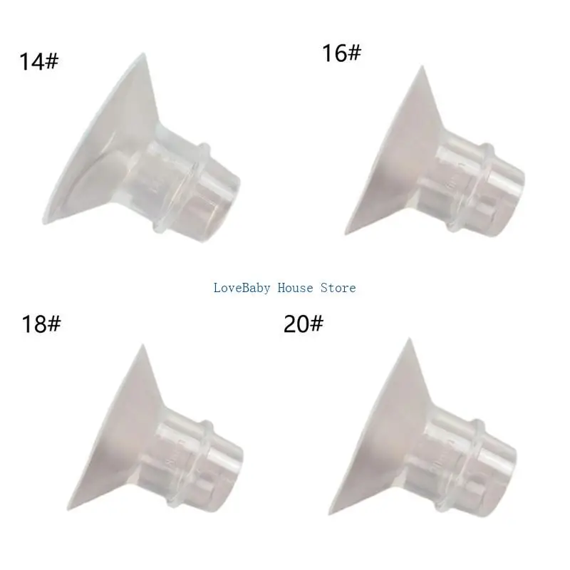 BX0D كفاءة سيليكون مضخة الثدي شفة محول مريحة مضخة الثدي القرن محول دائم لتعزيز التعبير الحليب