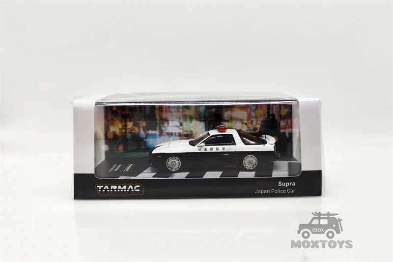 Tarmac Works 1:64  Supra Japan Police Car Diecast Model Car