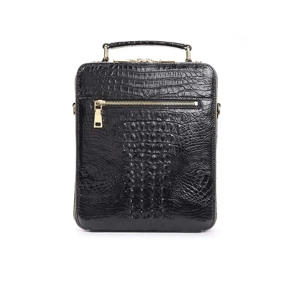 

mafeimengge crocodile bag Single shoulder bag male Leisure business men handbag