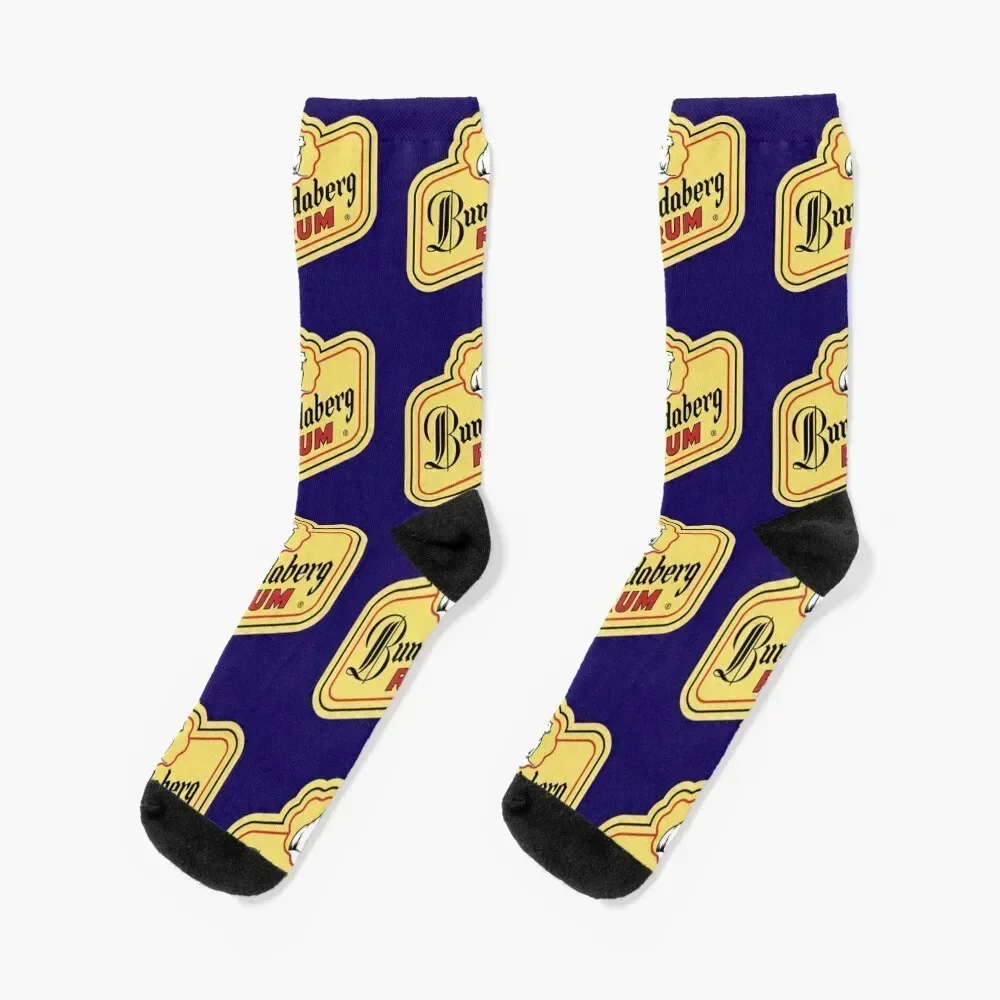 

Official Merchandise ofbundaberg rum logo Socks Antiskid soccer gym with print Christmas Men's Socks Women's
