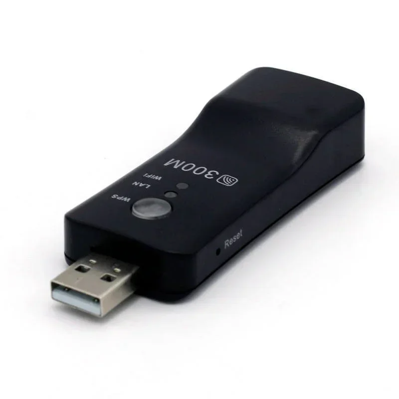 WiFi Dongle USB Wireless Lan Adapter for Smart TV, Blu-ray Player WiFi Range Extender M300