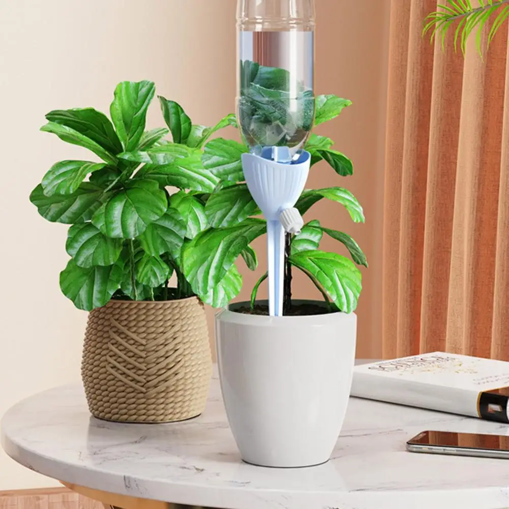 Indoor Plant Watering System 1/2/3pcs Automatic Plant Dripper Adjustable Flower Waterer Universal Bottle for Indoor