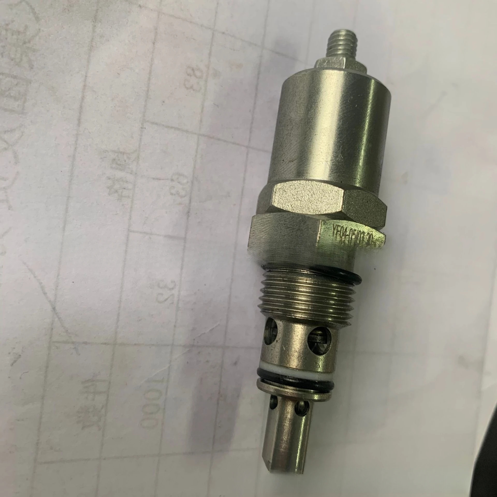 

Threaded Plug-in Direct Acting Relief Valve (cone Valve) YF04-05/X.Y Hydraulic Valve