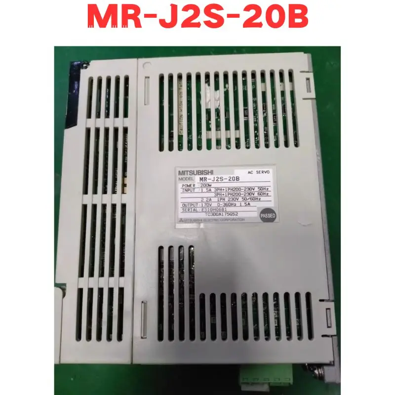 Second-hand MR-J2S-20B MR J2S 20B Drive Tested OK