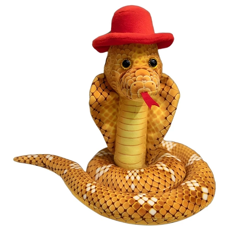 Serpiente dibujos animados Animales peluche Fiesta Regalo Juguete Festival Año nuevo chino