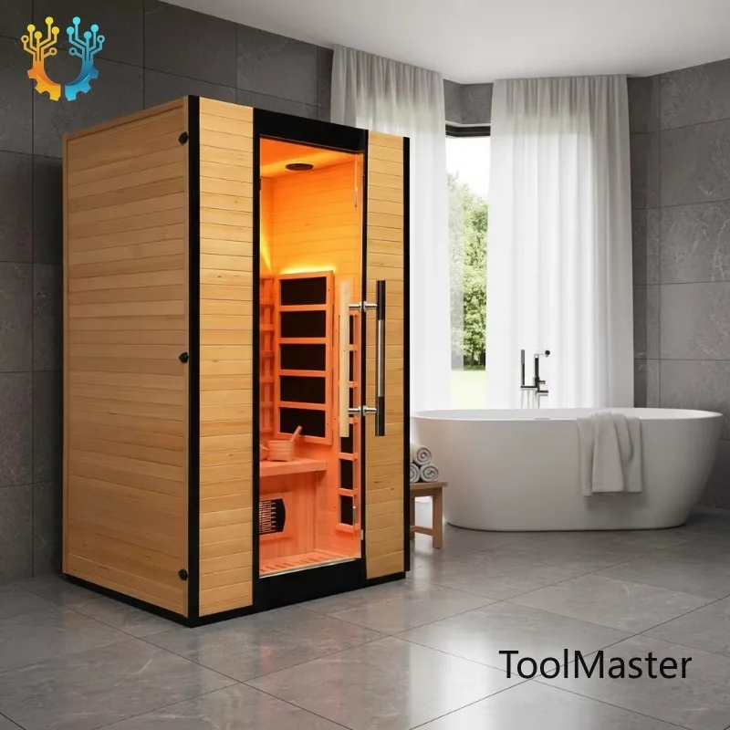 

【2026】Commercial Grade 2 Person Infrared Sauna Full Spectrum Smart Control For Spa Hotel Fitness Club