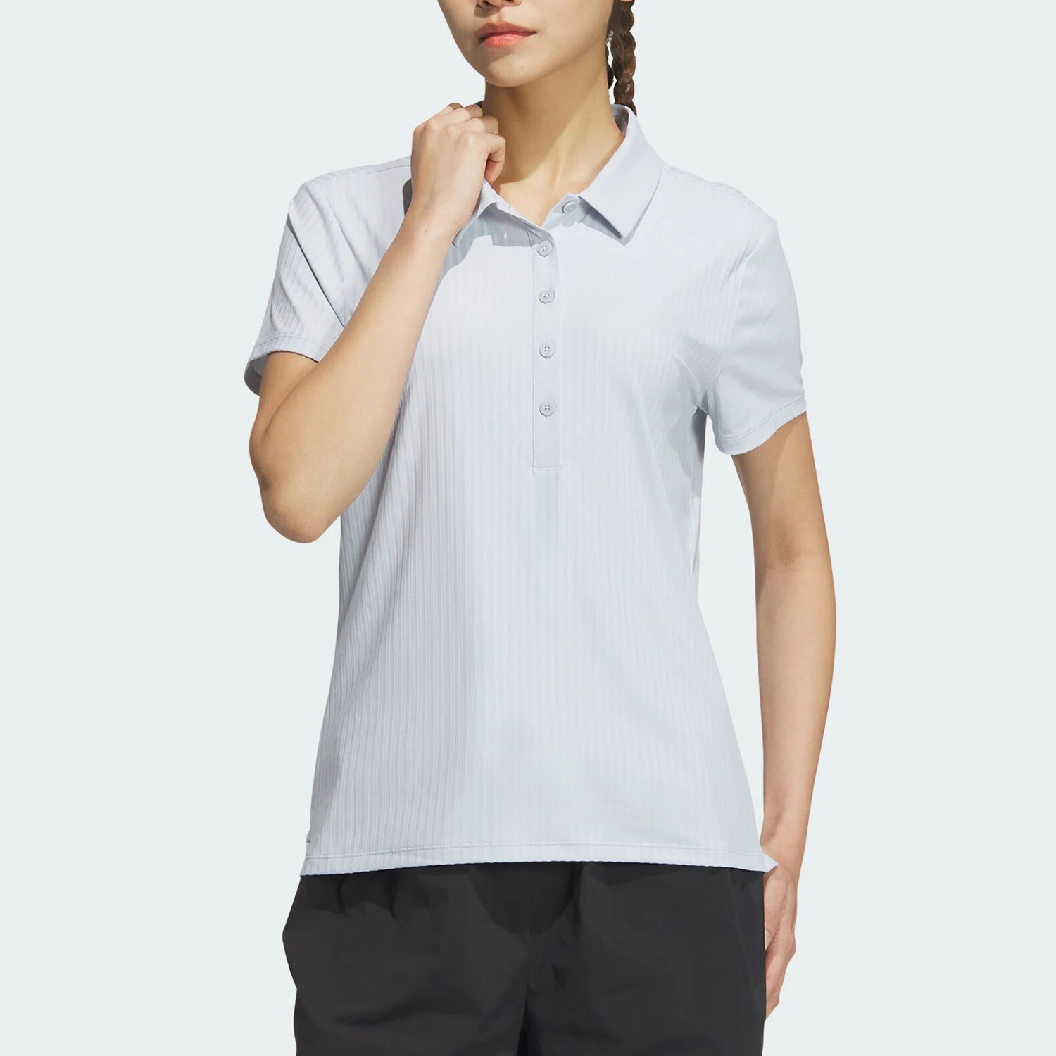 

Adidas genuine genuine W CF Polo Men's Sports Short Sleeve Collar Polo Shirt JD5274