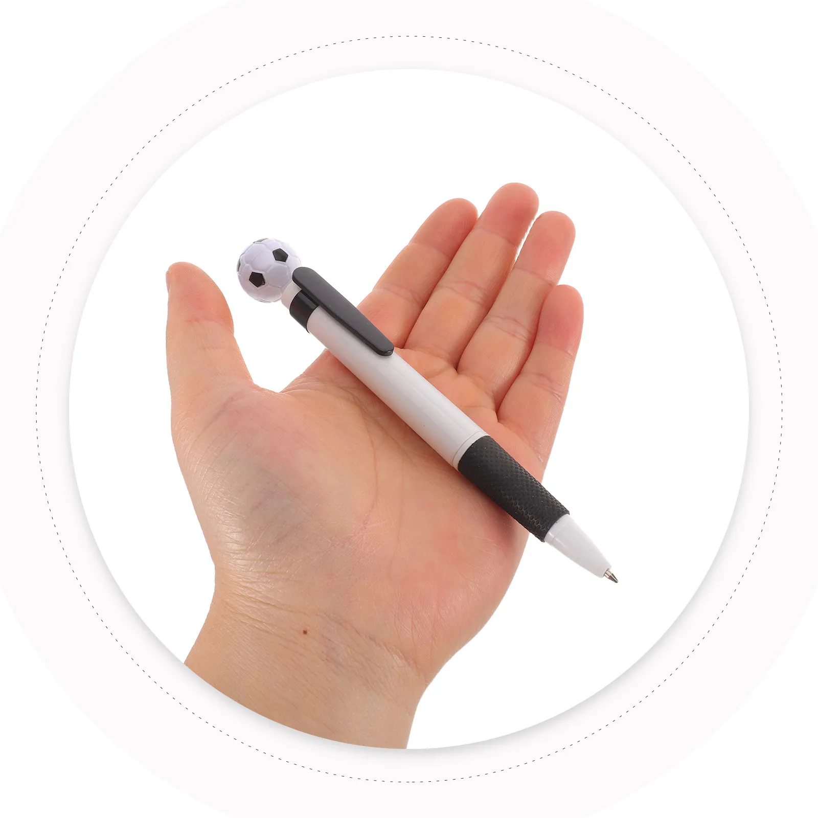 

12Pcs Soccer Ballpoint Pen 0.7mm Plastic Quick Retractable Sports Themed Party Favors Football Novelty Pens Goodie Bag Stuffer