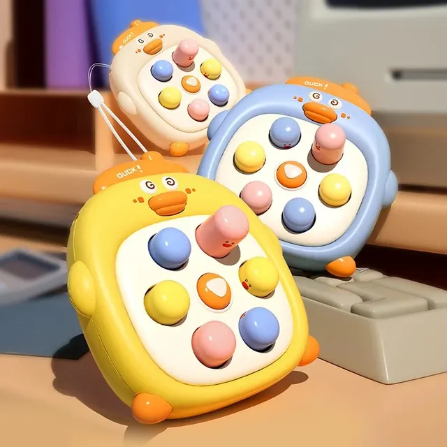 1 Pc Mini Whack-a-Mole Koordynacja Ręka-Oko Zabawka edukacyjna Losowy Kolor Dla Dzieci Szczypta Dekompresyjna Zabawka