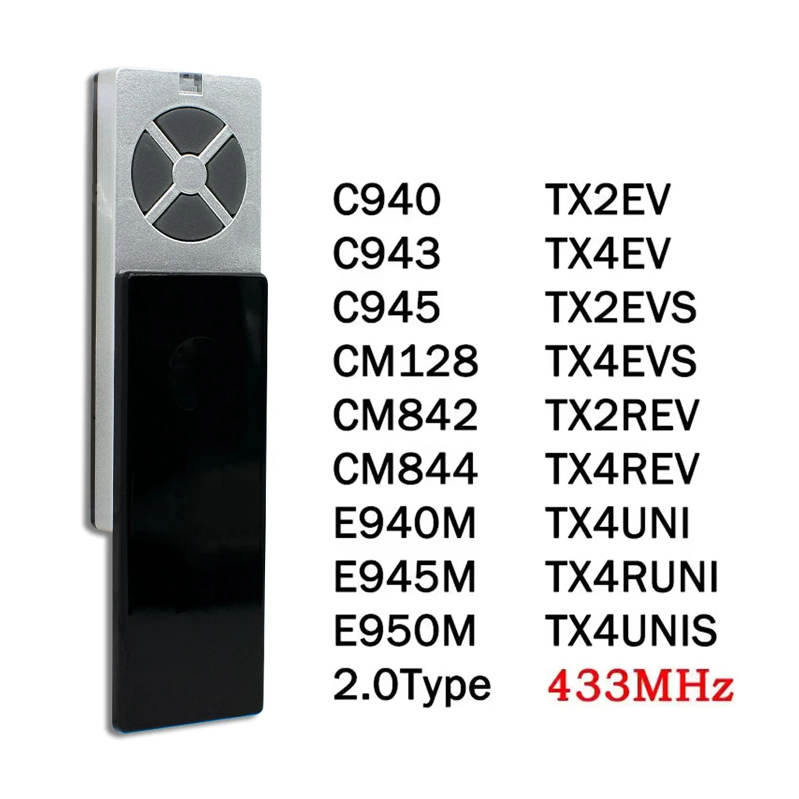 

Устройство открывания гаражных ворот с дистанционным управлением 433 МГц 1 шт. LiftMaster Chamberlain TX4UNI TX2EV TX2REV TX4UNIS TX4UNIF TX4RUNI