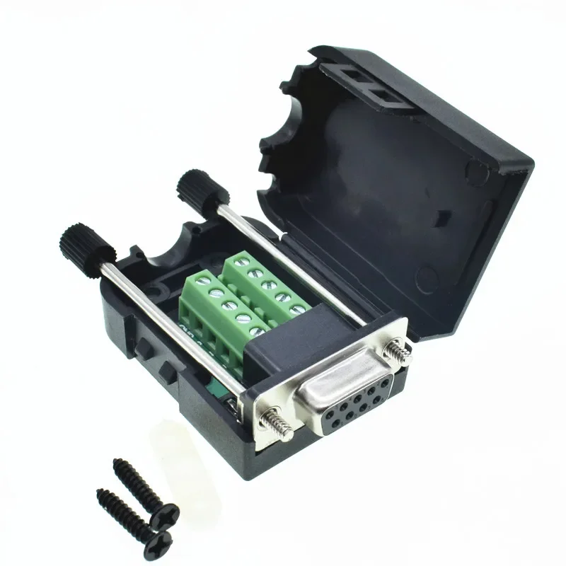 DB9 Connector COM transfer-free solder terminal DB9 Male Connector RS232 DB9 Breakout D-SUB Connector Female