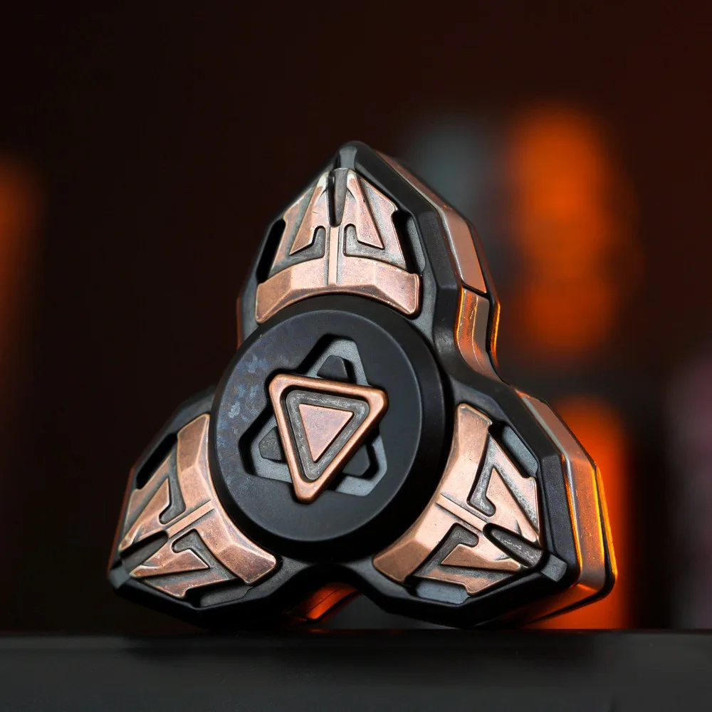 

SJYEDC Exterminate Armor-Opening Mechanical Spinning Fidget Spinner Desktop Decompression Toy