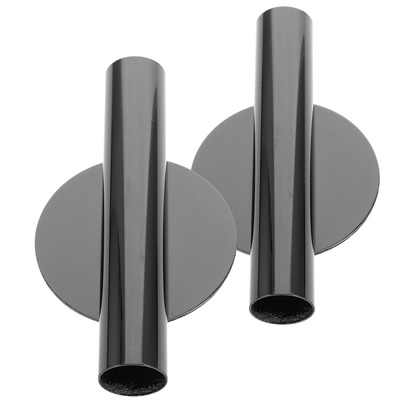 

2Pcs Metal Flower Arranger Vase Wall Hanging Dark Grey Cylinder Vases for Flowers Decor Nordic No Drill Indoor Planters