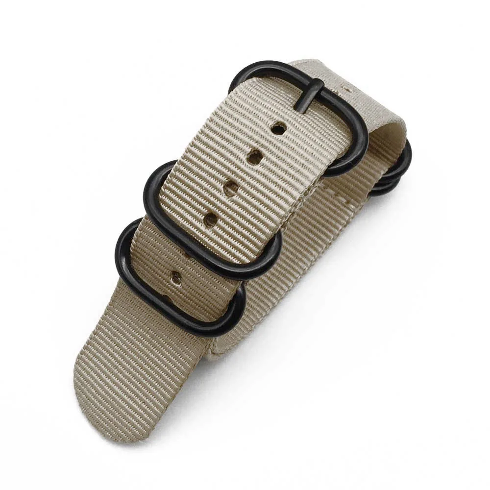 Nylon Watch Band 18mm 20mm 22mm 24mm Nato Strap Premium Army Sport Loop Dropshipping Military black buckle Belt bracelet