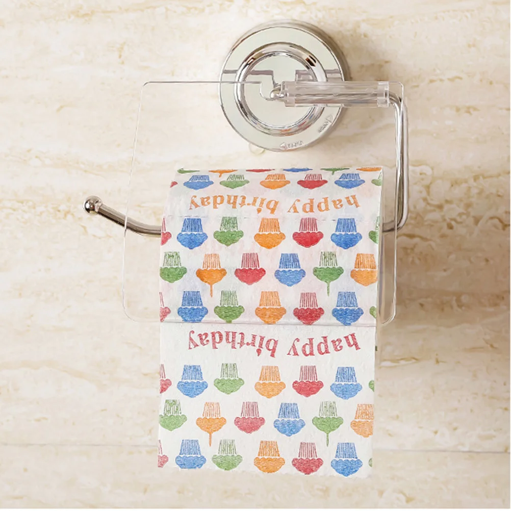 

Stainless Steel Paper Roll Holder Strong Vacuum Suction Cup Durable Waterproof Bathroom Paper Hanger Towel Rack