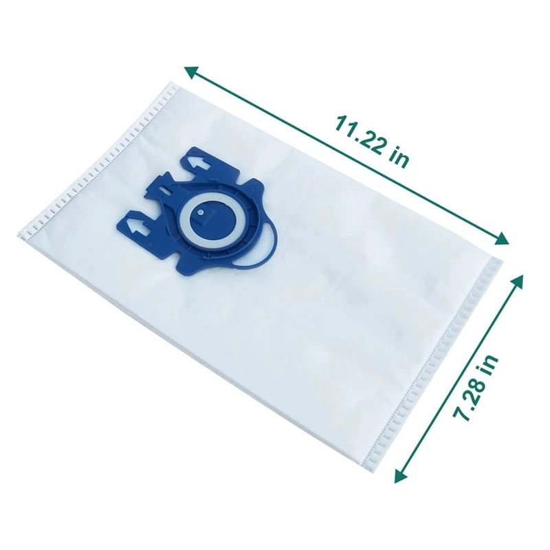 12 Pack GN Vacuum Bags For Miele Bags Classic C1 Complete C1 C2 C3, S2 S5 S8, S227/S240, S270/S280 Series Vacuum Cleaner