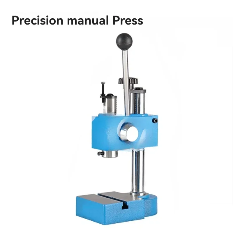 Manual Press Industrial Precision Hand  Shaft Press Desktop Punch  Die Cutting Machine Round Column 0.3A