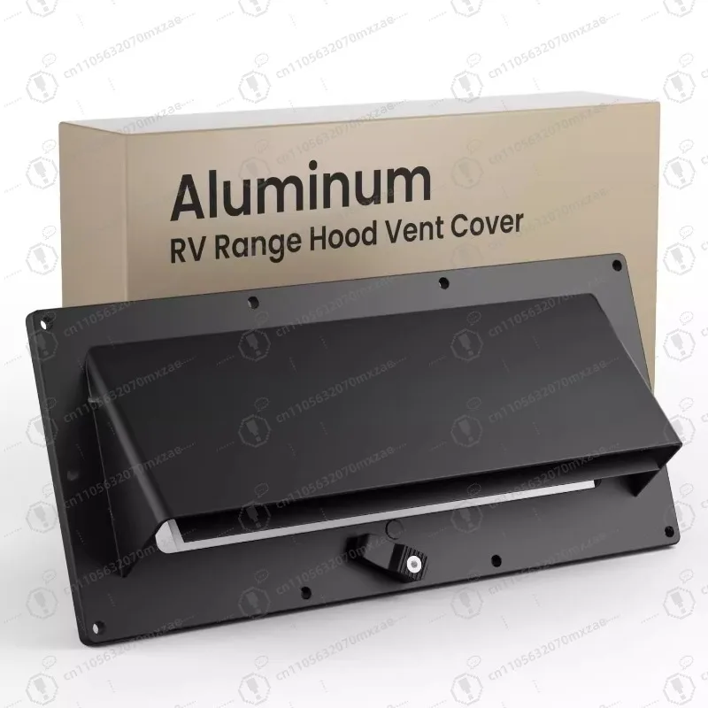 Popular RV Aluminum Vent Cover Camper Trailer Exhaust Vent Cap Durable Weatherproof RV Ventilation Accessory