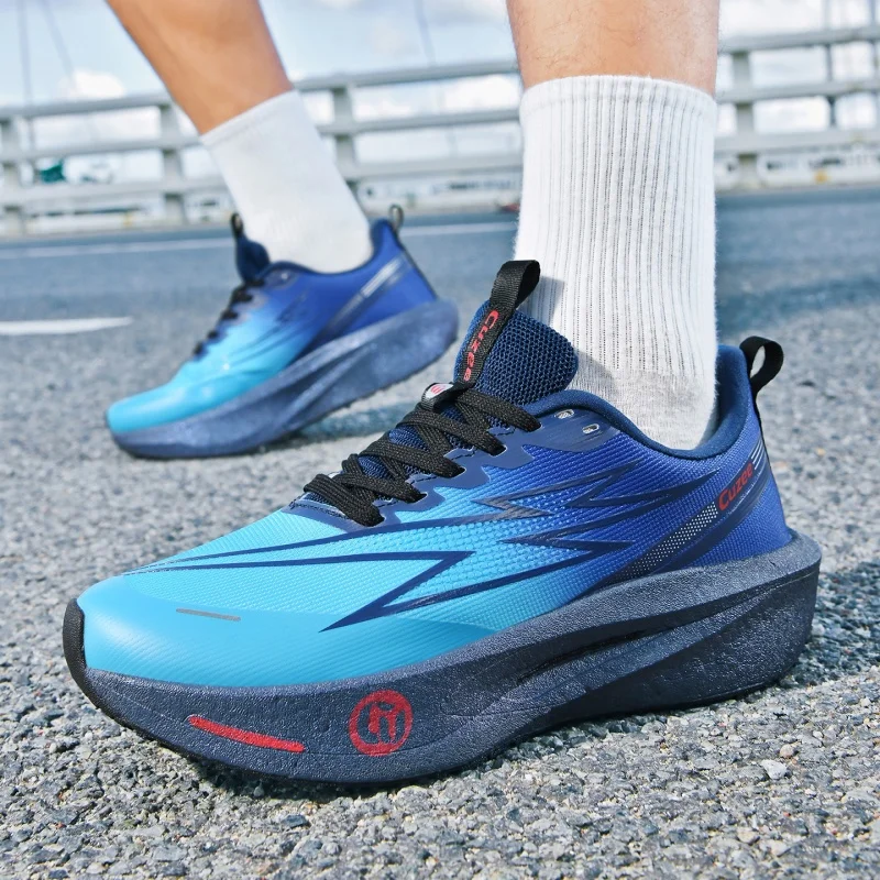 Laufschuhe für Herren mit Carbonplatte, Marathon-Spezialität, atmungsaktiv, leicht, bequeme Outdoor-Sportschuhe für Damen – Detail 29