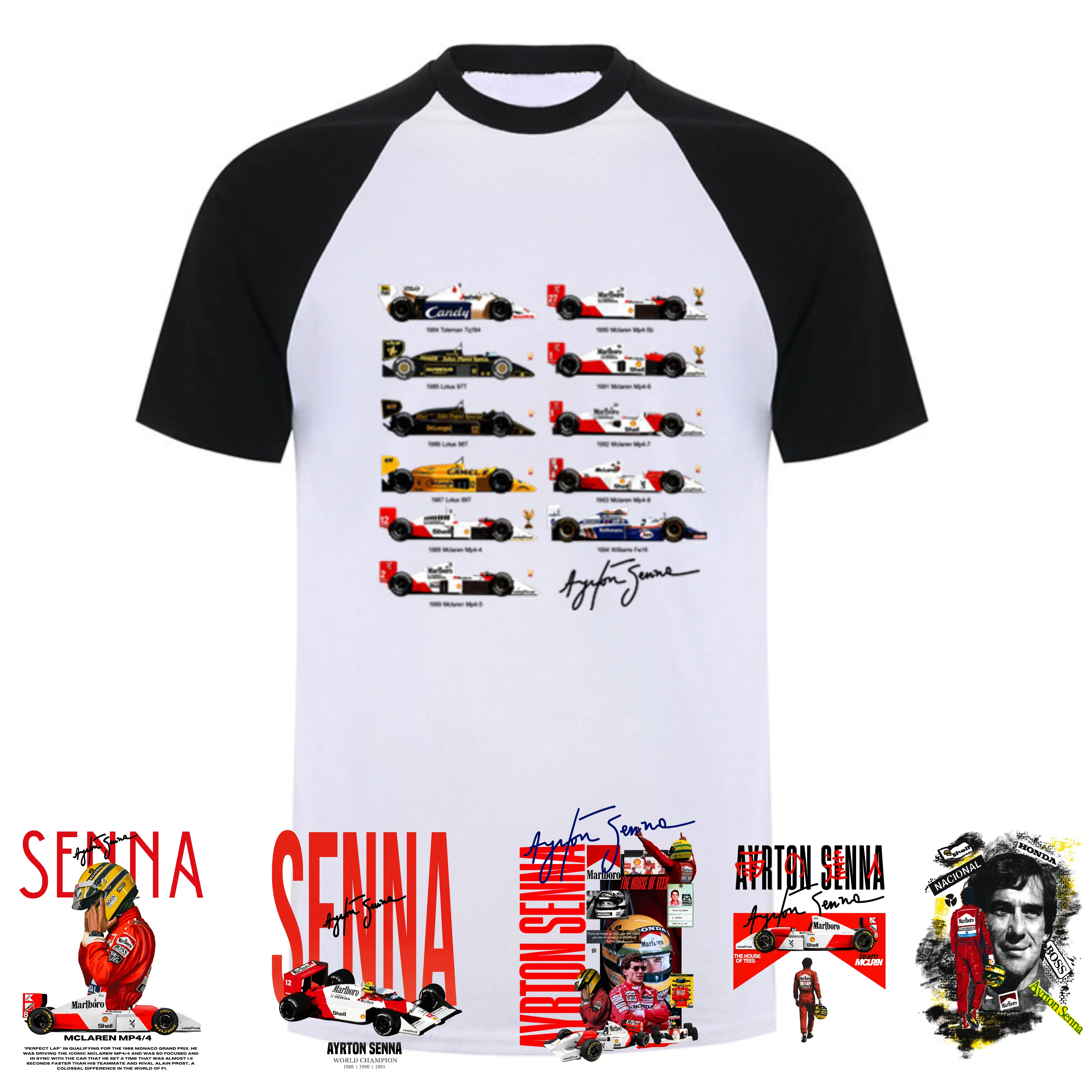 sennacars-ayrton-senna-t-shirt-unisexe-cool-en-coton-blanc-surdimensionne-haut-decontracte-hj-025