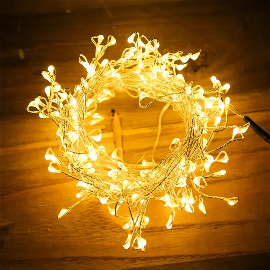 Copper Wire Firecracker Light Copper Wire Garland Fairy Lights Remote Control Firecracker Lights Copper Wire String Lights