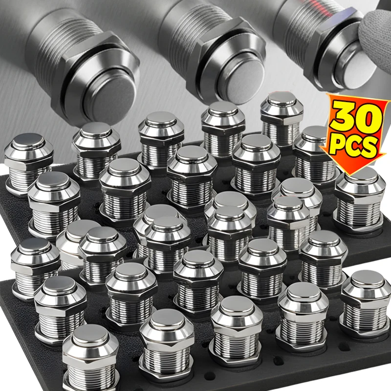 6/30Pcs 220V Metal …