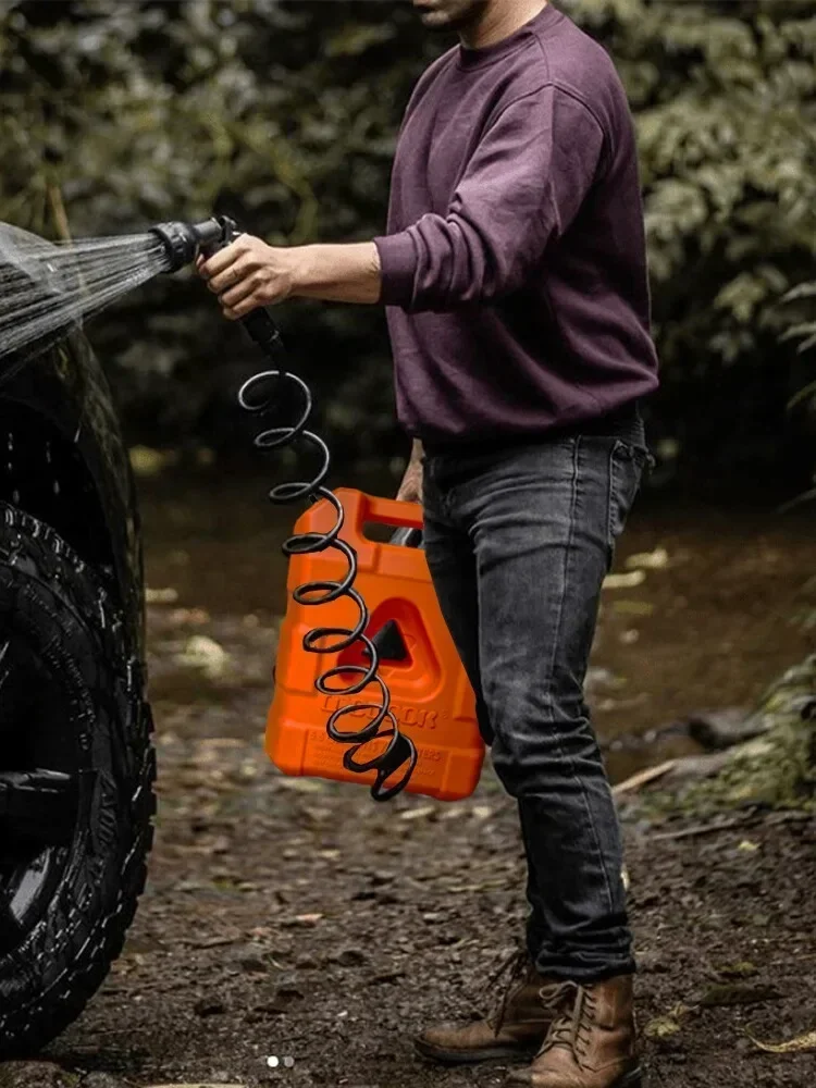 

Roof water tank outdoor portable bucket side hanging camping bath shower water storage PE water tank kettle off-road car Hot sal