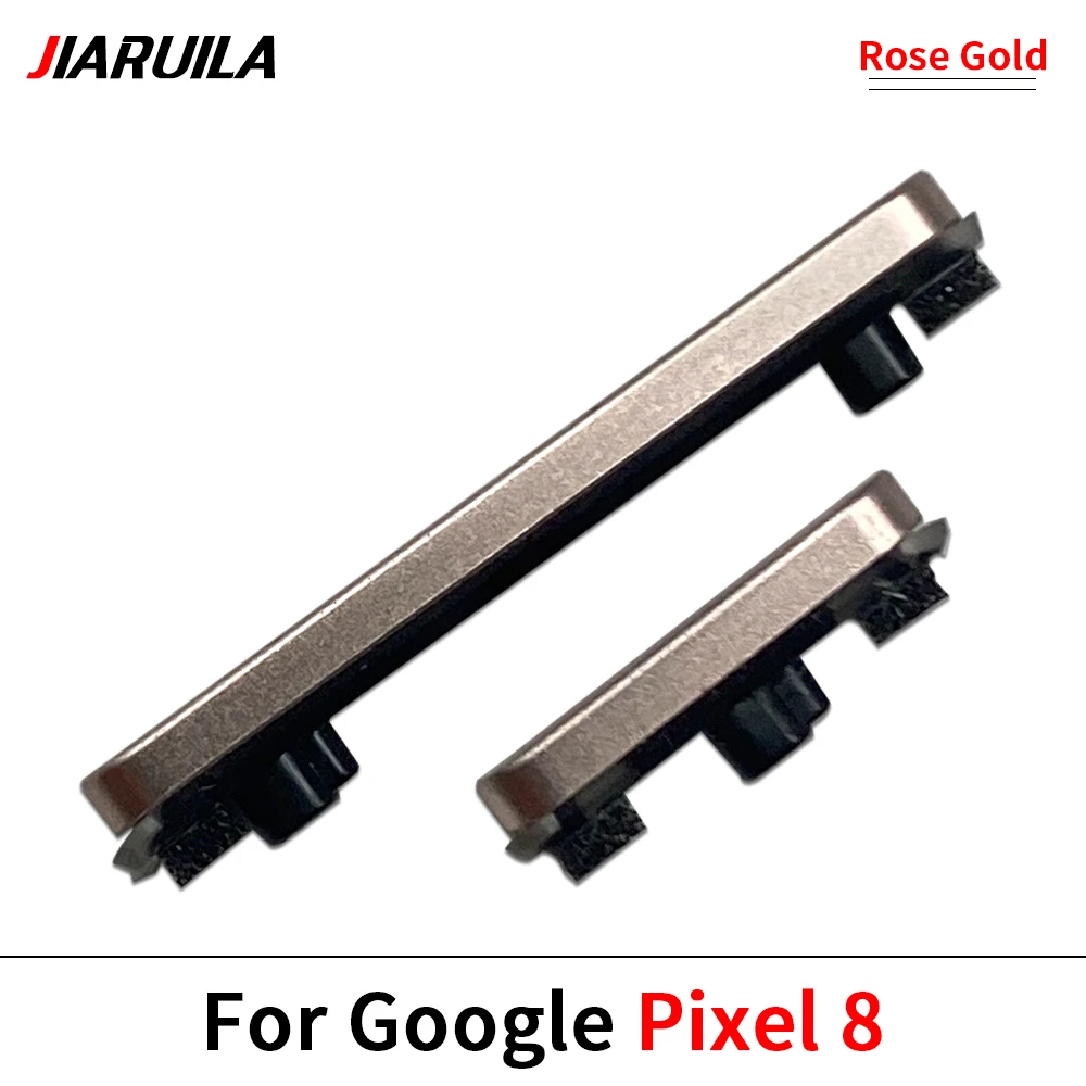 NEUES Set aus seitlichen Lautstärketasten + Ein-/Aus-Tasten als Ersatzteil für Google Pixel 5 / 5 Pro / 8 / 8 Pro / 8A – Detail 7