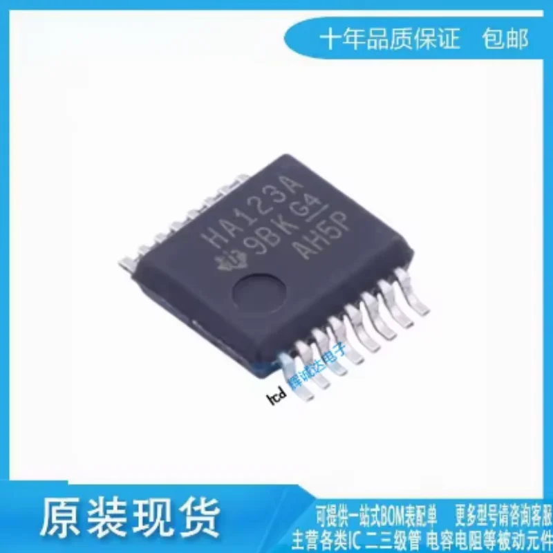 10PCS Brand new original SN74AHC123ADBR silk screen HA123A SSOP16 multi frequency oscillator chip