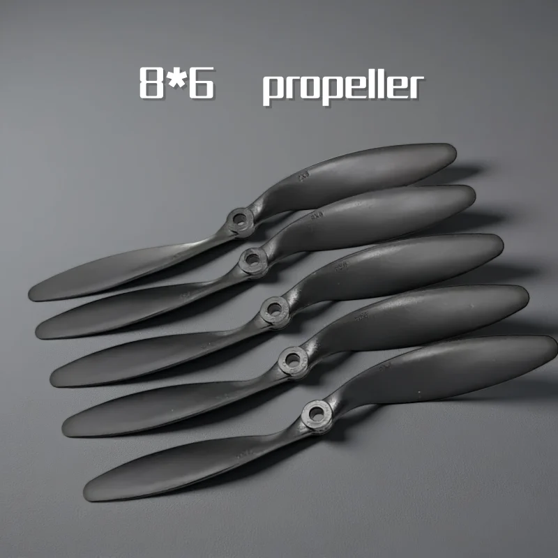 5pcs/10pcs Fixed-wing Aircraft 8060 Propeller, SU27 Magic Plate, KT Plate Dedicated, 8-inch Blade, Brushless Motor 8*6