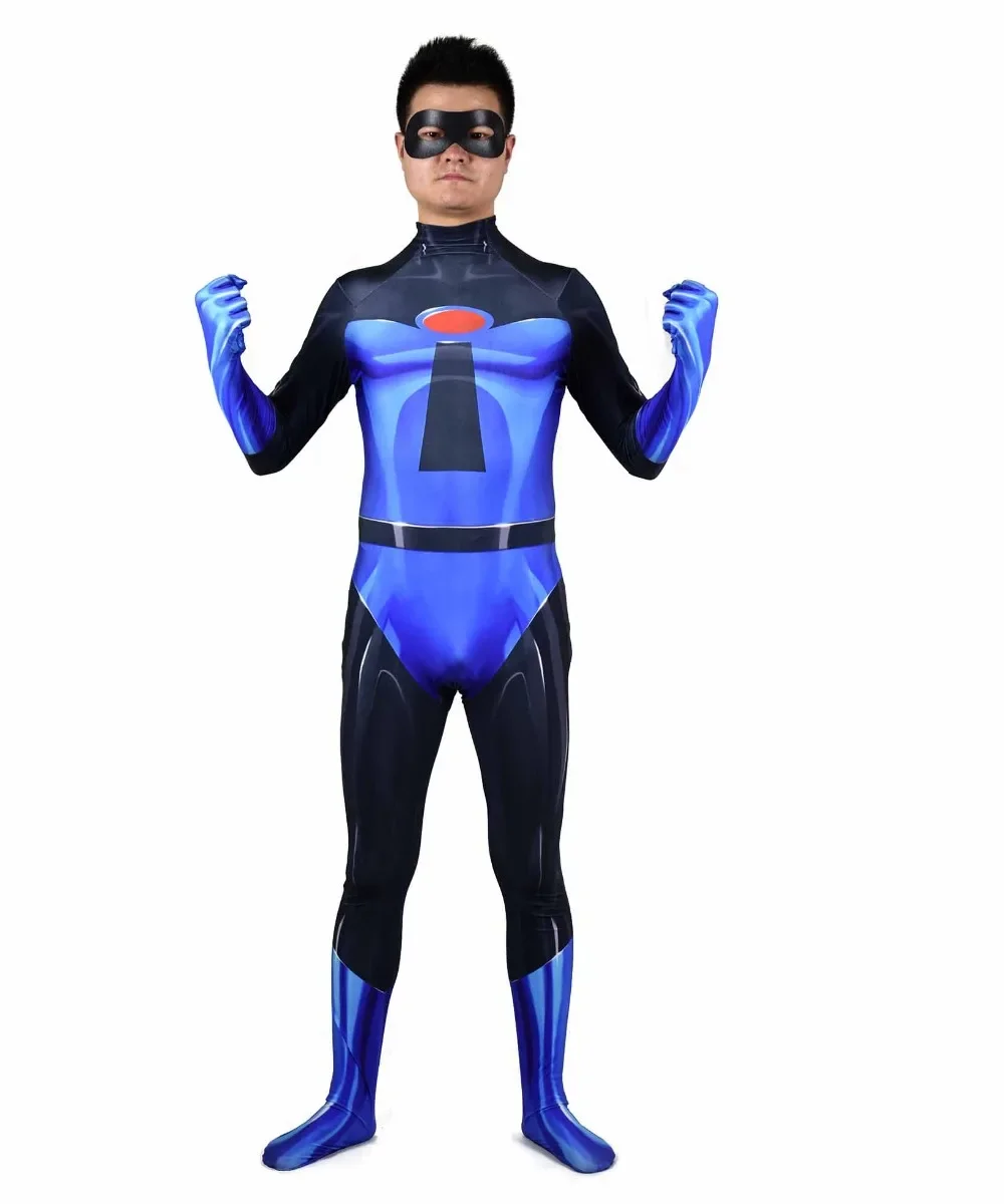 The Incredible Imbibed Cosplay Costume, The Incredibles 2 Smile Hero, Zentai Drum Suit, Halloween, Unisexe, Classique, Haute Qualité