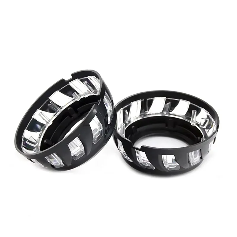 

A82M-Headlight Modification Accessory LED Projector Lens Spiral Shroud APP RGB Integrate Daylight Cover