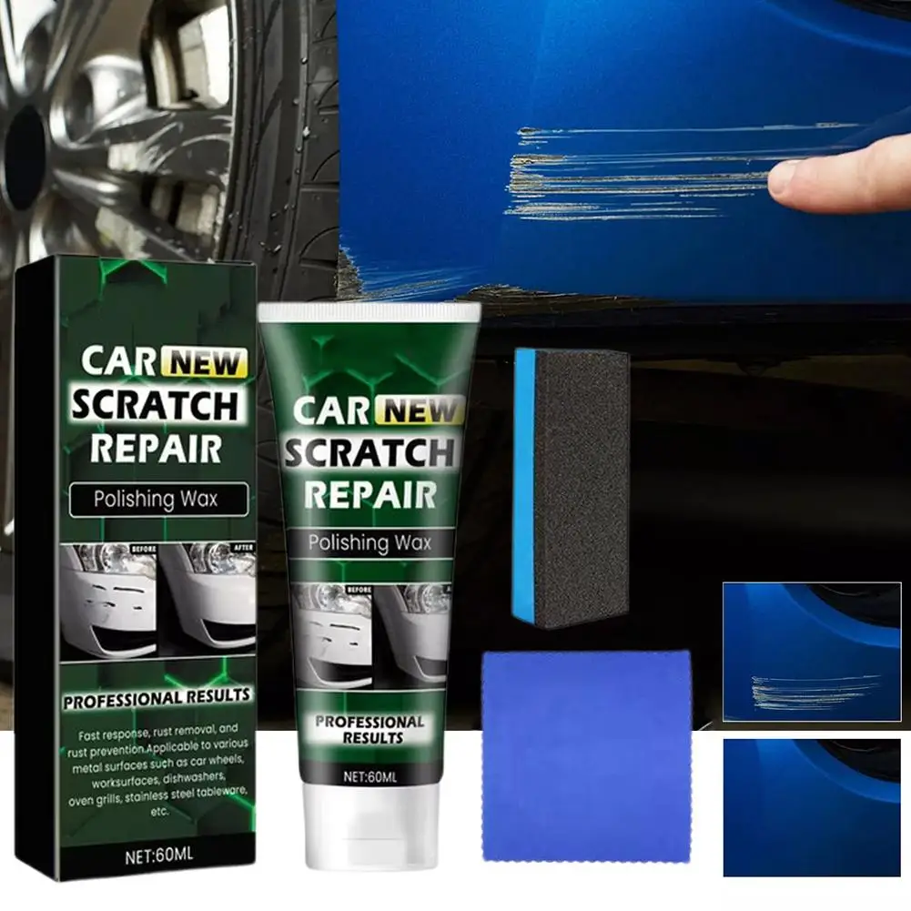 100ml Car Scratch Polishing Cream Set Car Scratch Remover Auto Paste Polishing Scratch Eraser Polishing Cream For Auto Paint