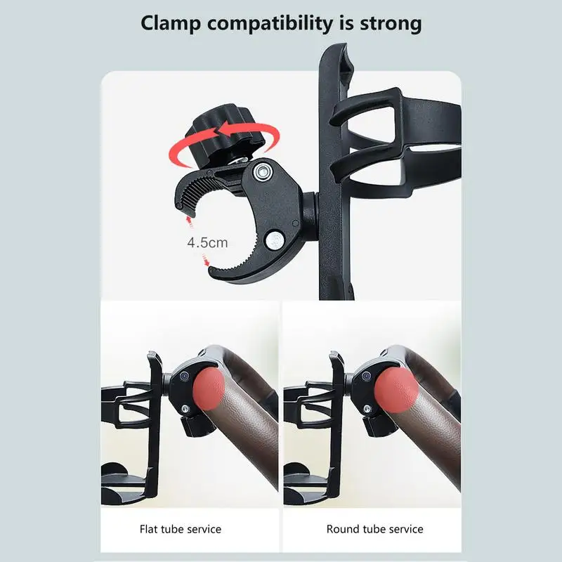 Universal Baby Stroller Cup Holder Adjustable Pushchair Cup Holder Drink Coffee Cup Holder For Outdoor Travel Baby Accessories