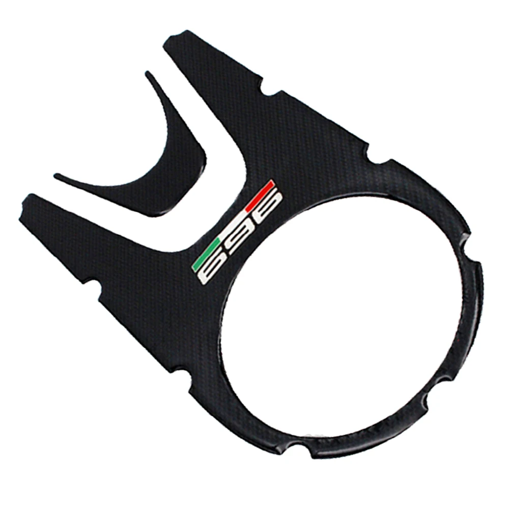 For Ducati Monster 696 2008-2014 3D Carbon-look Motorcycle Fuel Gas Cap Stickers Tank Pad Protection