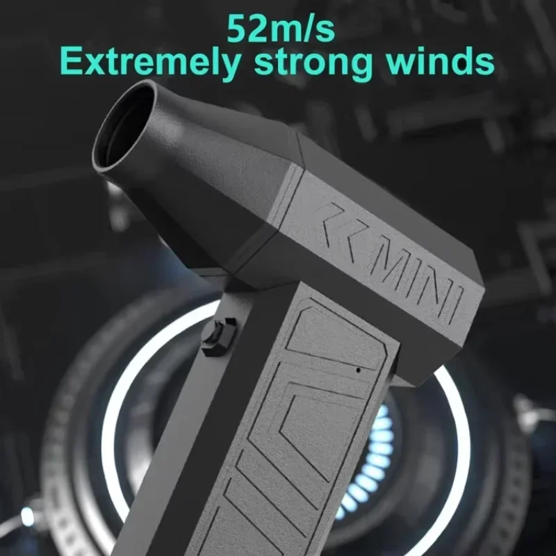 Lenovo ThinkPlus Violence Turbofan Wireless USB Charging Handheld Powerful Hurricane Blowing Machines Endurance Car Use Silence