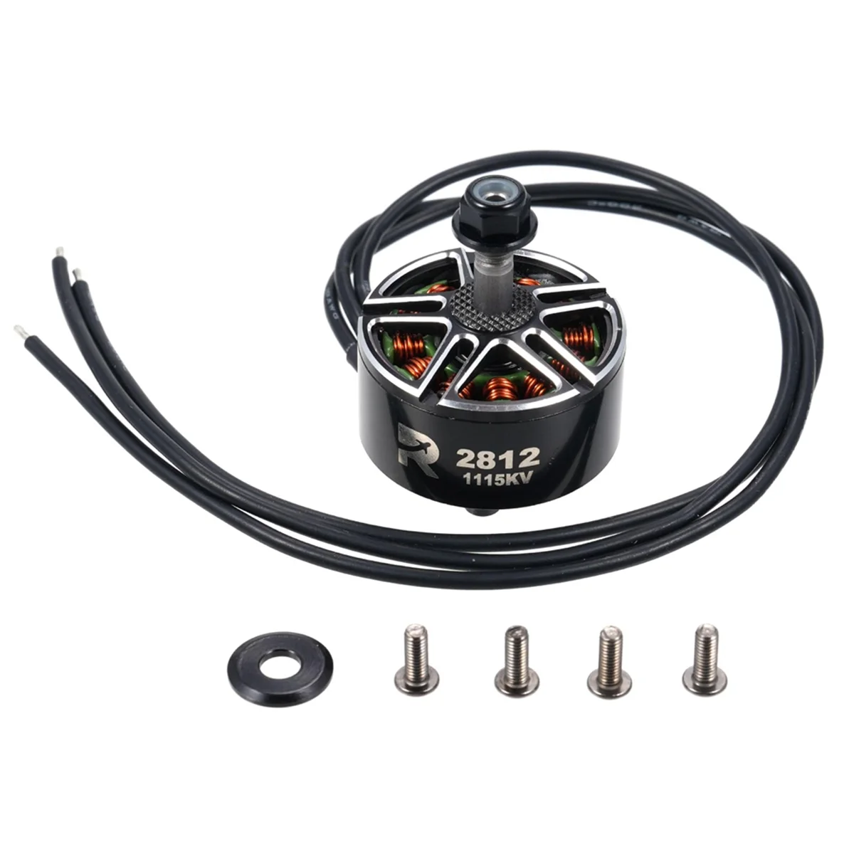 

4 шт. 2812 1115KV бесщеточный двигатель для 7-дюймовых гоночных квадрокоптеров FPV Mark4, совместимый с батареями 3-6S